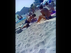 topless french TEENS on mallorca beach