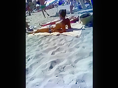 topless french TEENS on mallorca beach