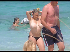 big tits spain beach_720p