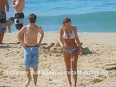 Hot Blonde Bikini Teen!