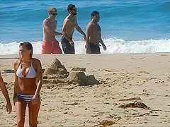 Hot Blonde Bikini Teen!