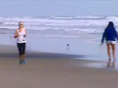 candid young milf jogging slow motion 46, nice tits