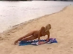 Beach video - nude girl