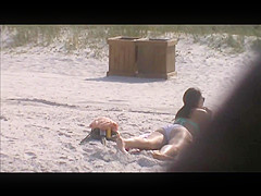 sexy teen beach crotch shot spy 54 55 asian& white cameltoe