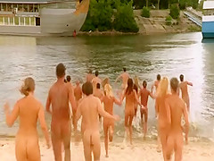 Beach Kiev Love will save the world