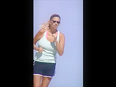 beach milf spy jiggly tit slow motion 56