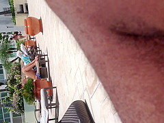 more ass at the pool