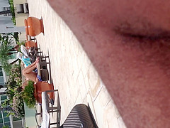 more ass at the pool