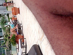 more ass at the pool
