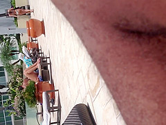more ass at the pool