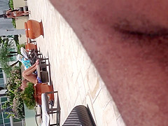 more ass at the pool