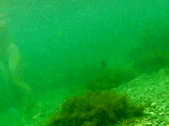 naked woman underwater 1