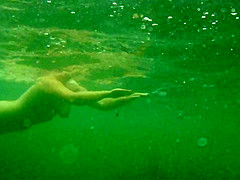 naked woman underwater 1