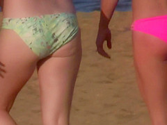 Bikini Fiance with Nice Skinny Ass