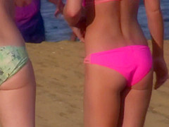 Bikini Fiance with Nice Skinny Ass