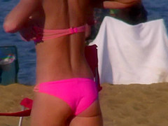 Bikini Fiance with Nice Skinny Ass