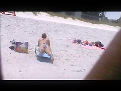 quick beach teen ass spy 40, nice big booty