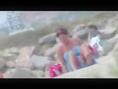 beach bigboobs show