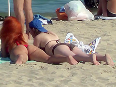 hot beach spy