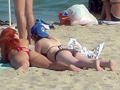 hot beach spy
