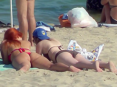 hot beach spy