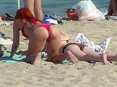 hot beach spy