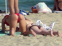 hot beach spy