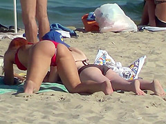 hot beach spy