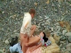 Amateur Fuck on the Beach