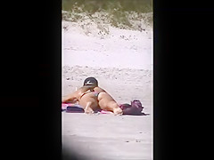 candid fat beach booty 65
