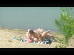 Hidden cam outdoor sex on the beach