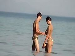 greek beach voyeur