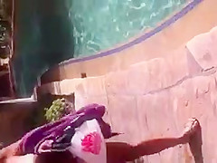 Thong Bikini in Motion