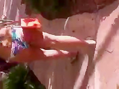 Thong Bikini in Motion
