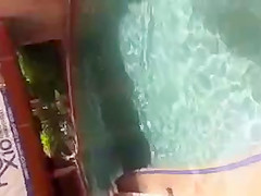 Thong Bikini in Motion