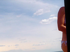 Candid Beach Bikini Ass Butt West Michigan Hot Booty