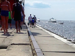 Candid Beach Bikini Ass Butt West Michigan Hot Booty