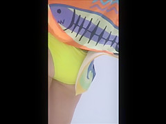 kinda hot beach chick, spy 35 jiggly tits,, kinda see thru