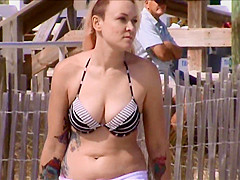 busty rock chick jiggly big tits