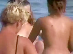 Beach tits voyeur