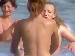 Beach tits voyeur