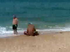 Two girls on the beach