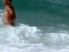 Two girls on the beach