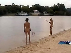Teen girls on nude beach