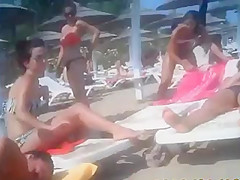 Nice ass on the beach 01