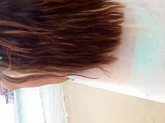 Nice Latina booty on beach