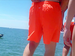Candid Beach Bikini Butt Ass West Michigan Super Booty