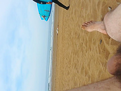 Me, on beach