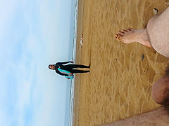 Me, on beach