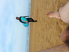 Me, on beach